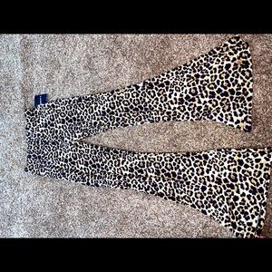 CHEETAH FLARE PANTS 🐱